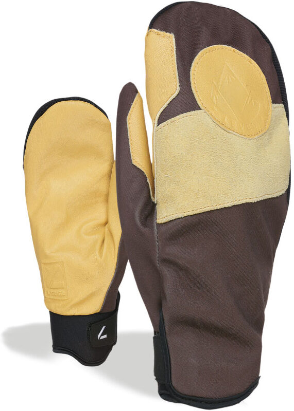 LEVEL PRO RIDER MITT PK BROWN M