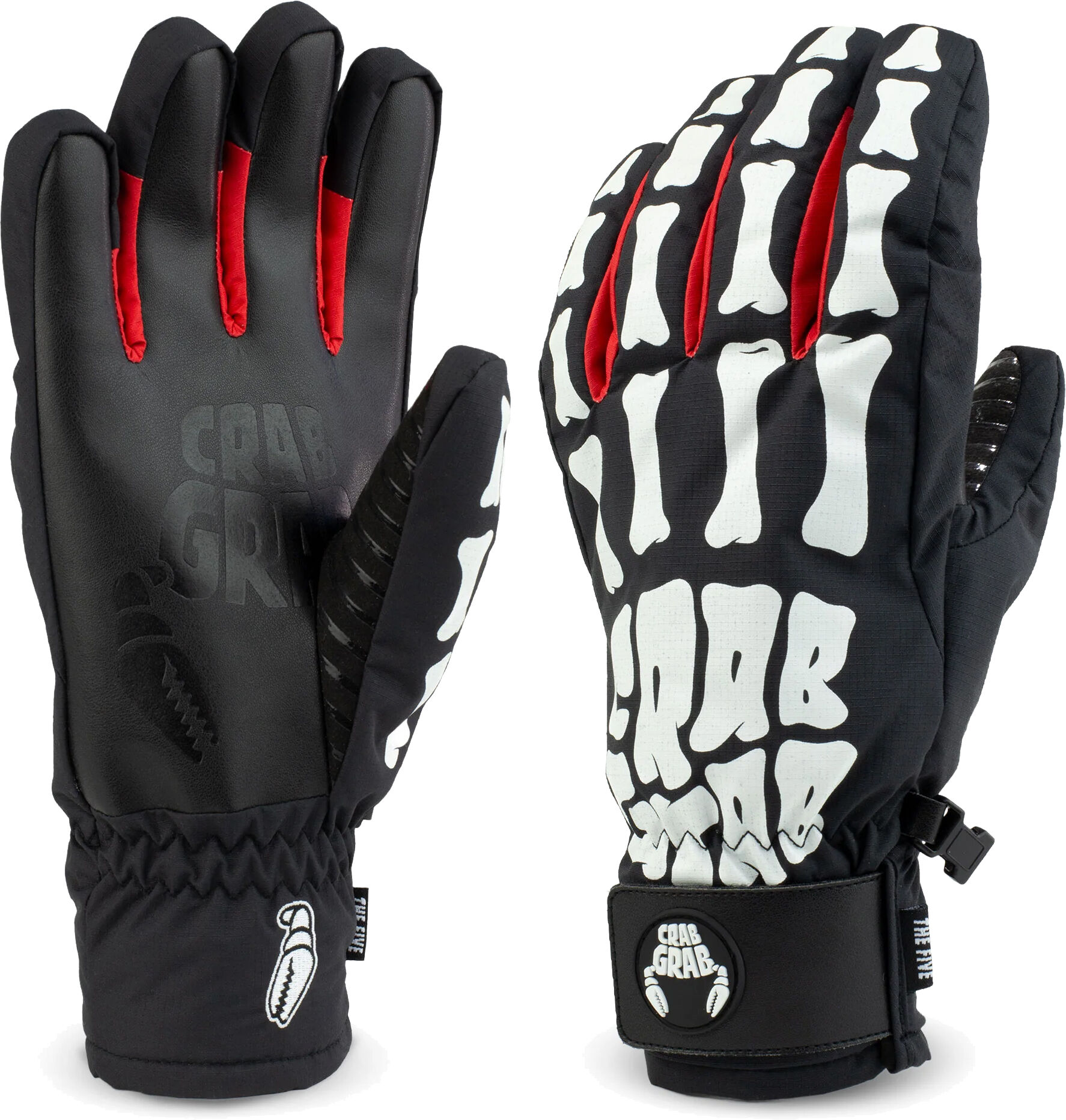 CRAB GRAB FIVE GLOVE BONES XS