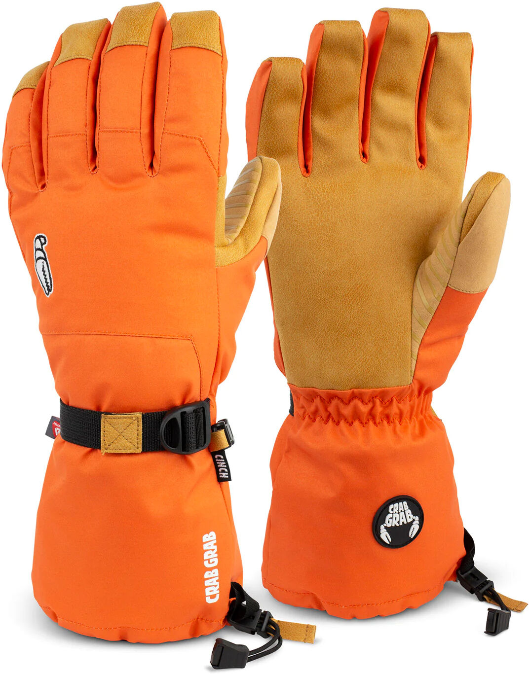 CRAB GRAB CINCH GLOVE ORANGE S