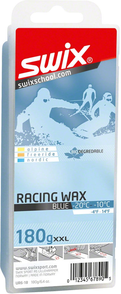 Swix Bio Racing Wax 180 Gr Swix Bio Racing Wax 180 Gr