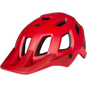 Endura singletrack ii casco bicicleta Rojo (S-M)