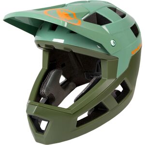 Endura singletrack casco bicicleta Verde (L-XL)