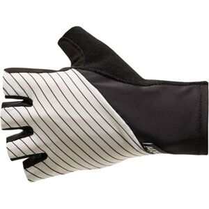 Santini riga guantes cortos ciclismo Blanco (XL)