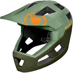 Endura casco integral singletrack mips casco bicicleta Verde (M-L)