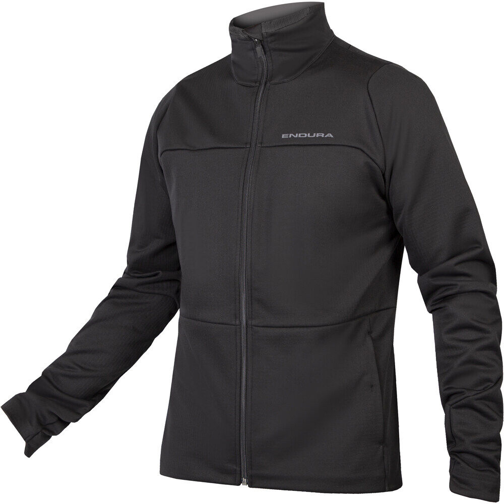 Endura singletrack softshell cortavientos ciclismo hombre Negro (XXL)