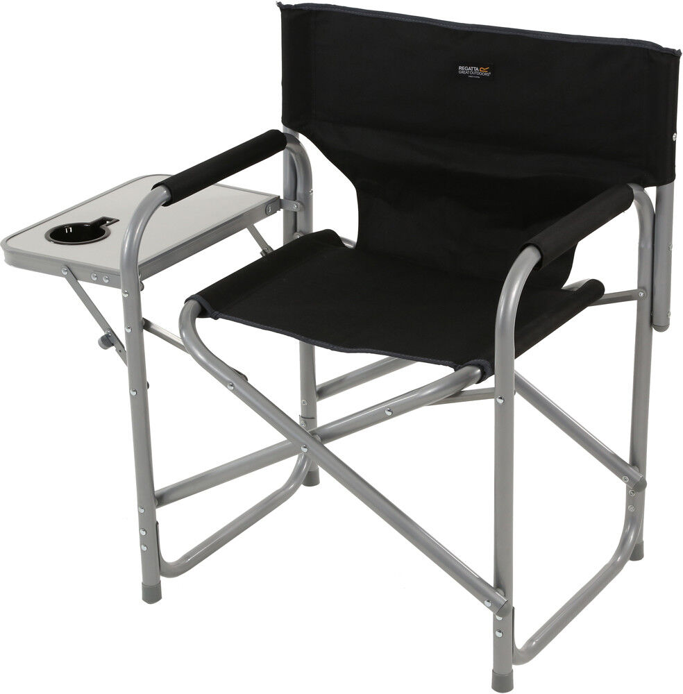 Regatta directors chair silla camping Negro (UNICA)