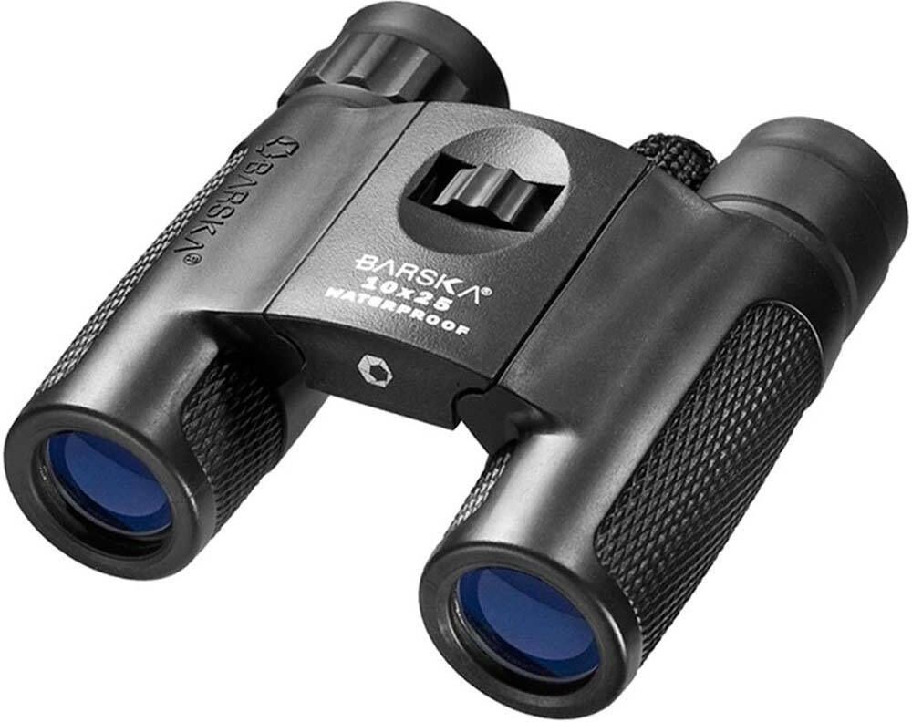 Barska Prismáticos binocular impermeable 10x25 wp blackhawk