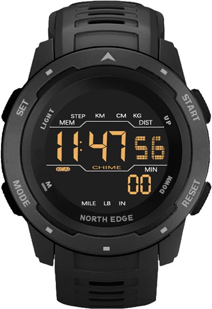 North Edge mars reloj deportivo Negro (UNICA)