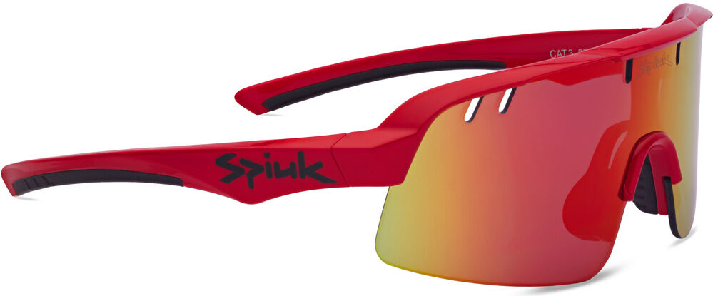 Spiuk Gafas ciclismo skala rojo/negro espejo rojo Rojo