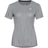 Odlo t-shirt crew neck s/s zeroweight camiseta entrenamiento manga corta mujer  (S)