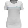 Odlo f-dry ridgeline camiseta montaña manga corta mujer Blanco (M)