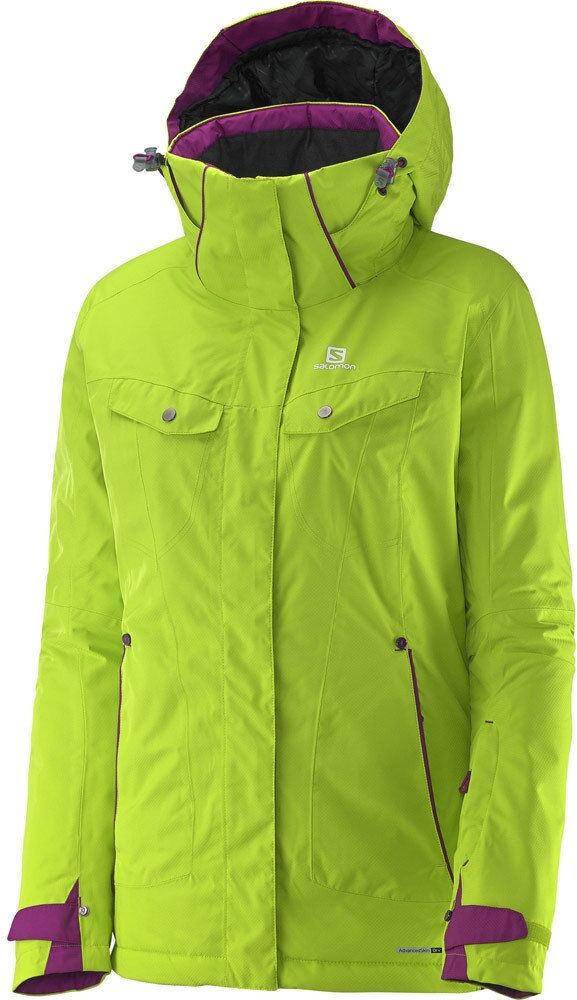 Salomon impulse chaqueta esquí mujer Verde (XS)