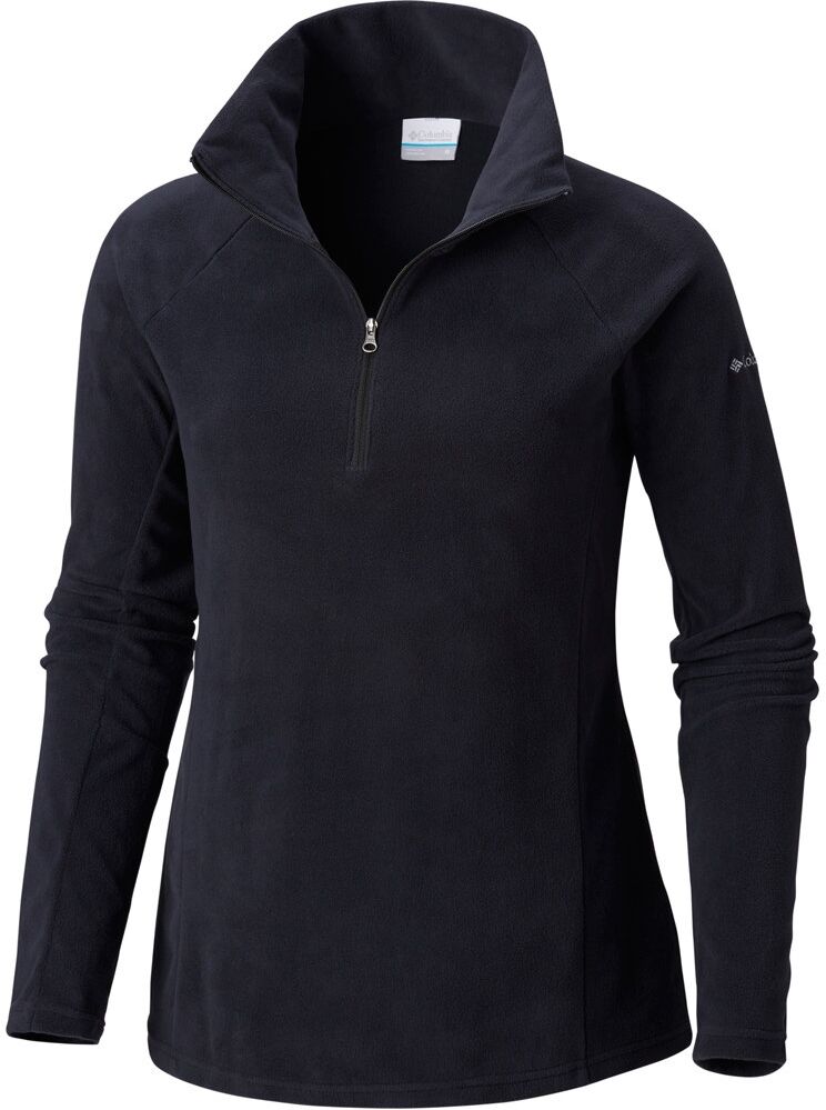 Columbia glacial iv 1/2 zip forro polar mujer Negro (L)