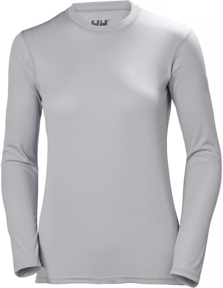 Helly Hansen tech camiseta térmica manga larga mujer Gris (L)