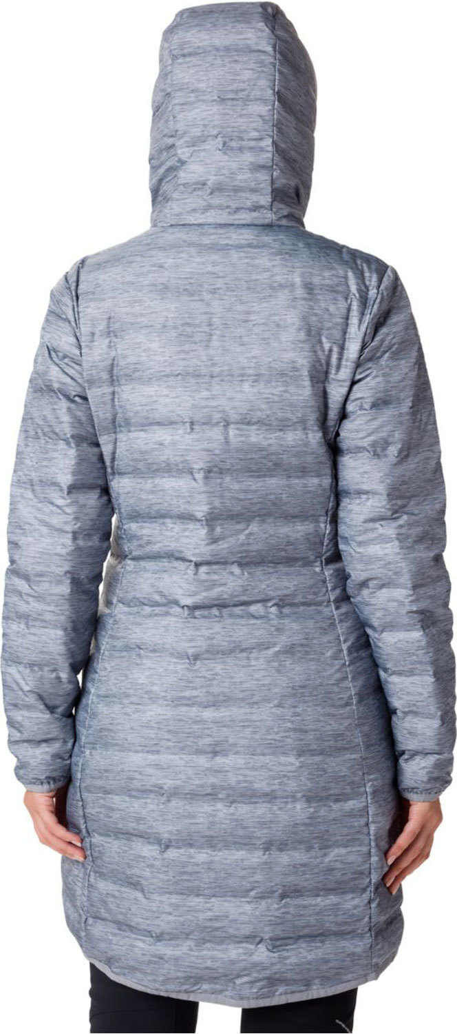 Columbia lake 22 down long chaqueta outdoor mujer Gris (XL)