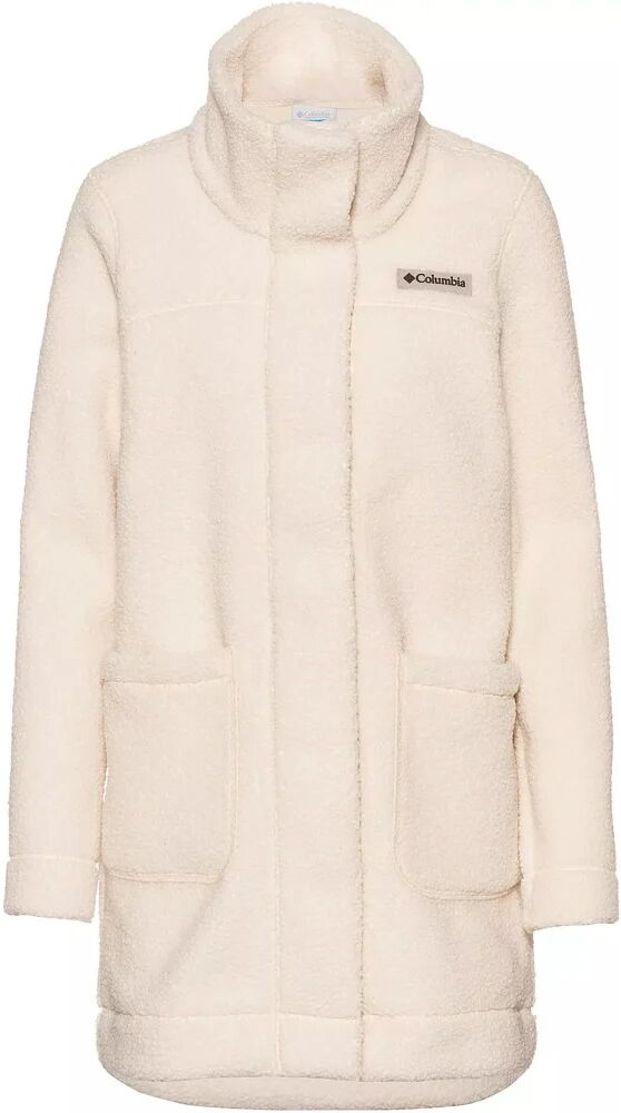 Columbia panorama long chaqueta outdoor mujer Blanco (M)