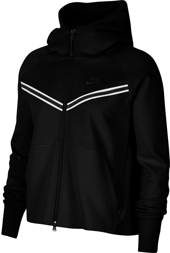 Nike tech fleece windrunner sudadera mujer Negro (L)