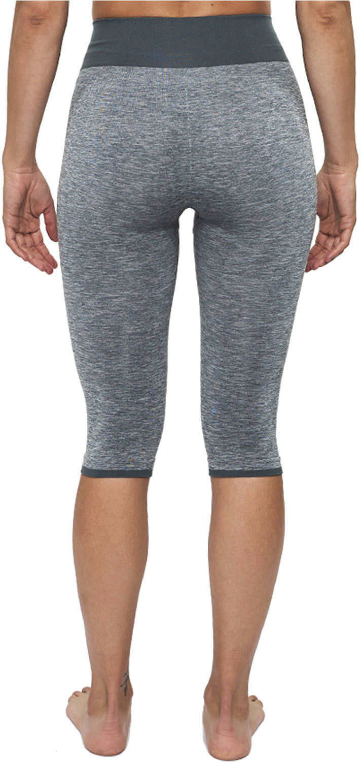 Sporthg hg-flow malla pirata running mujer Gris