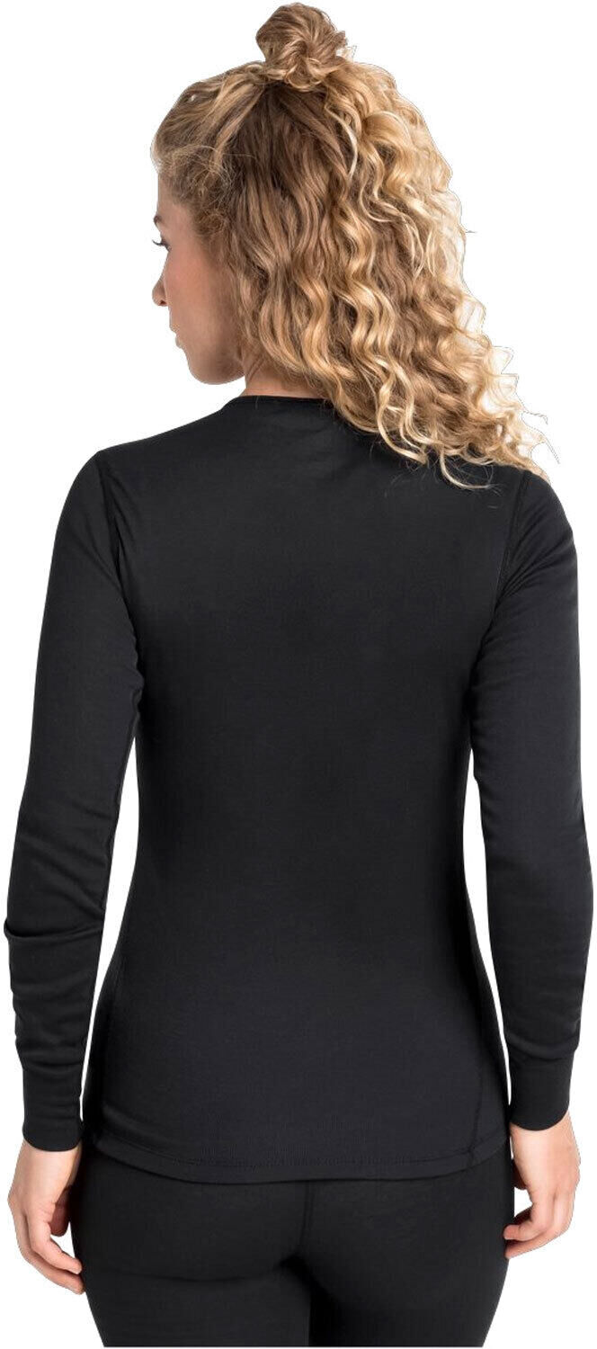 Odlo active warm camiseta térmica manga larga mujer Negro (XXL)