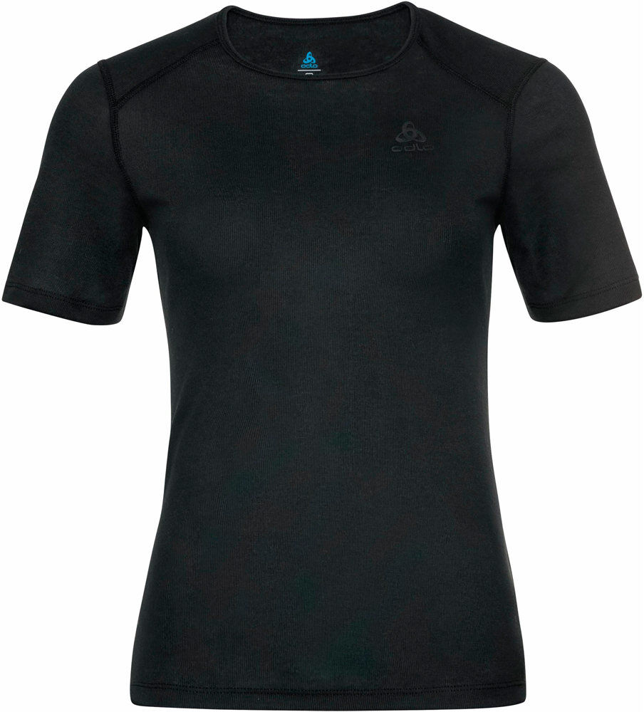 Odlo active warm camiseta térmica manga corta mujer Negro (XL)