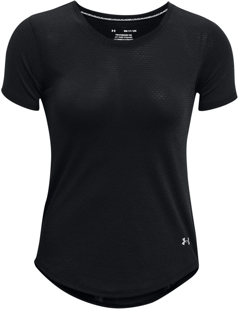 Under Armour ua streaker ss camiseta entrenamiento manga corta mujer Negro (S)