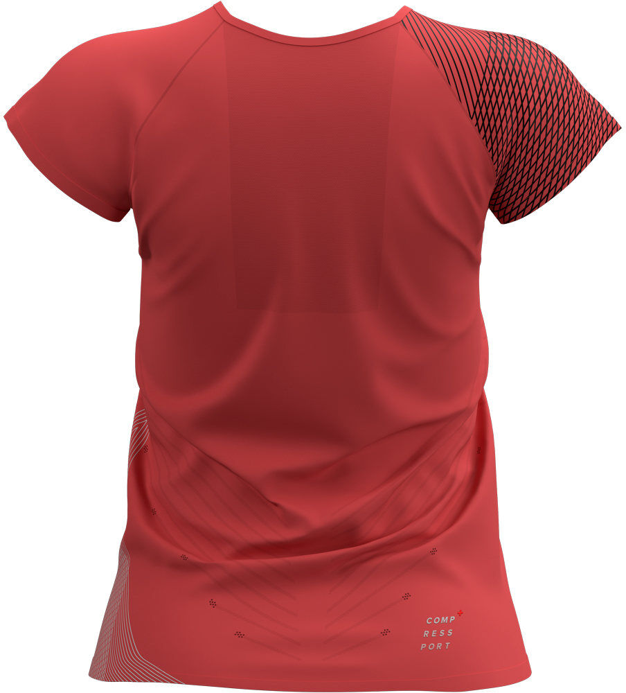 Compressport performance camiseta entrenamiento manga corta mujer Naranja (M)