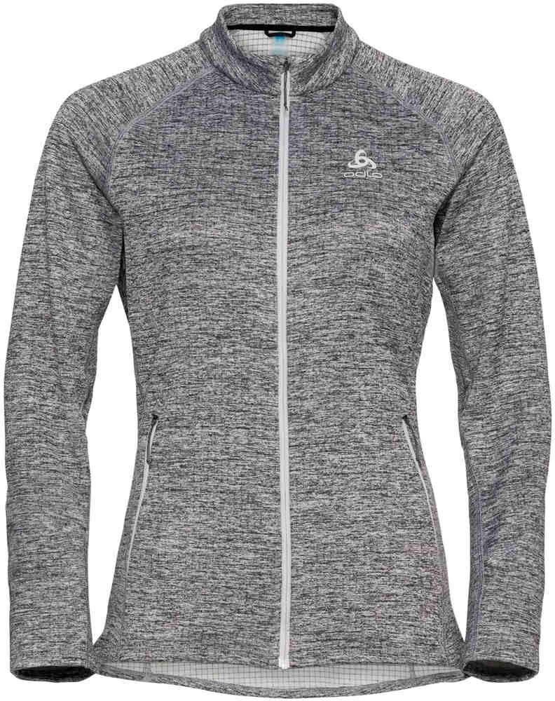 Odlo midlayer full zip fli forro polar mujer Gris (S)