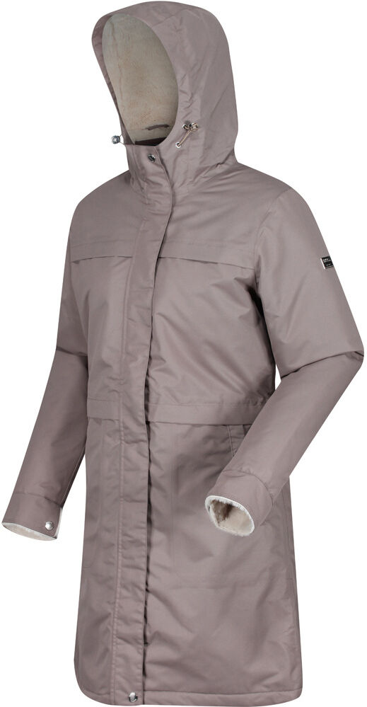 Regatta remina chaqueta impermeable insulada mujer Marron (18)