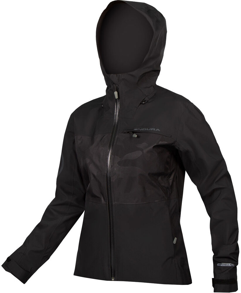 Endura chaqueta singletrack ii de mujer cortavientos ciclismo mujer Negro (XS)