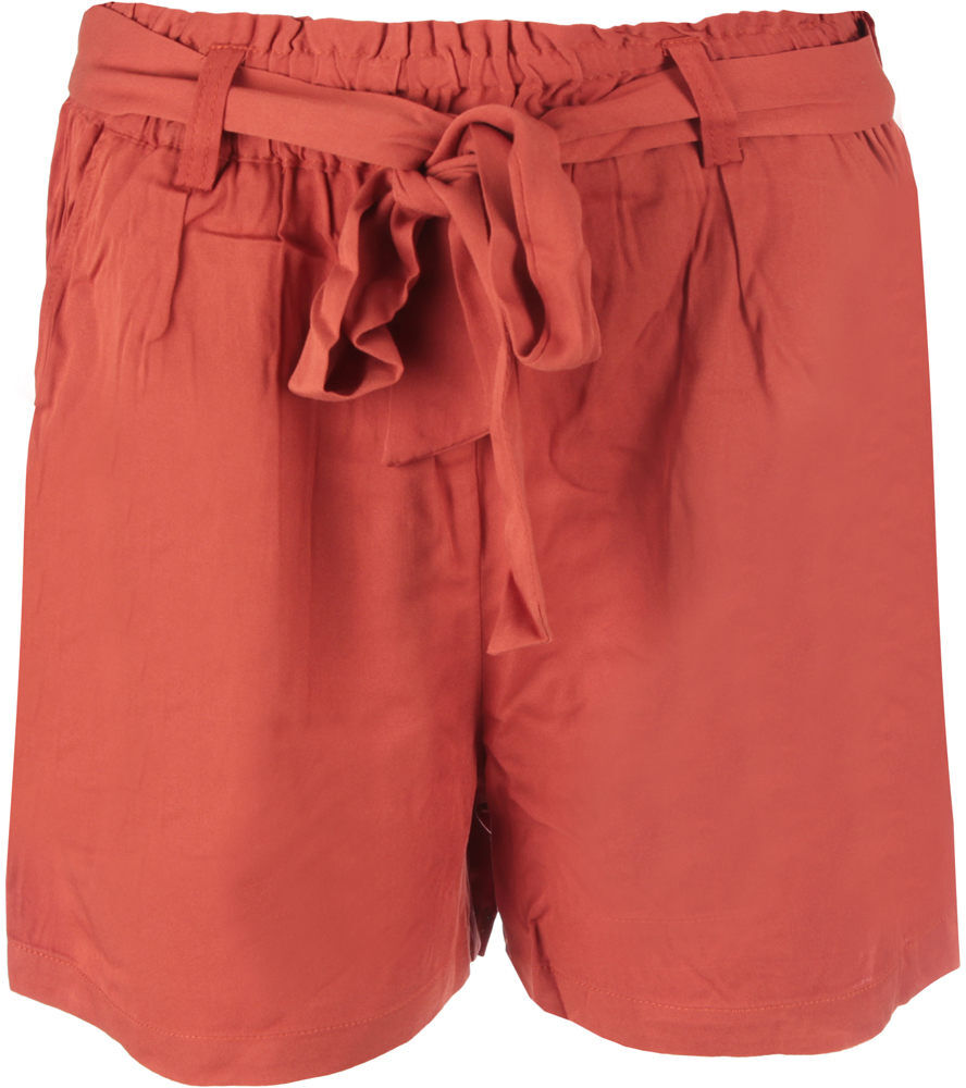 Losan short con cinturon bermuda mujer Marron