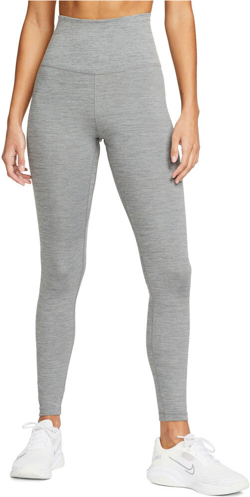 Nike one df hr tght pantalones y mallas largas fitness mujer Gris (L)