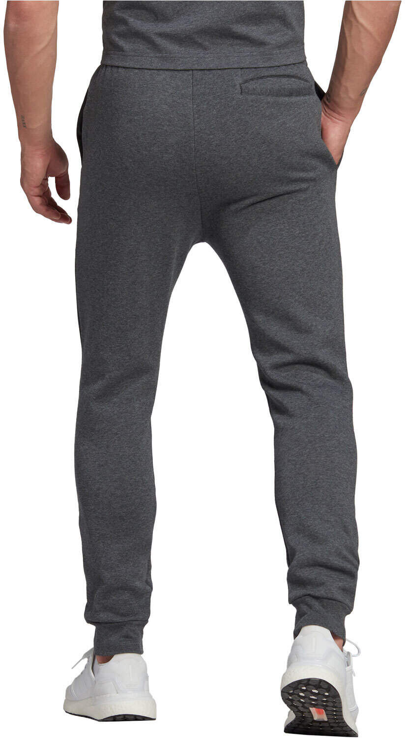 Adidas essentials regular tapered fleece pantalón hombre  (XS)