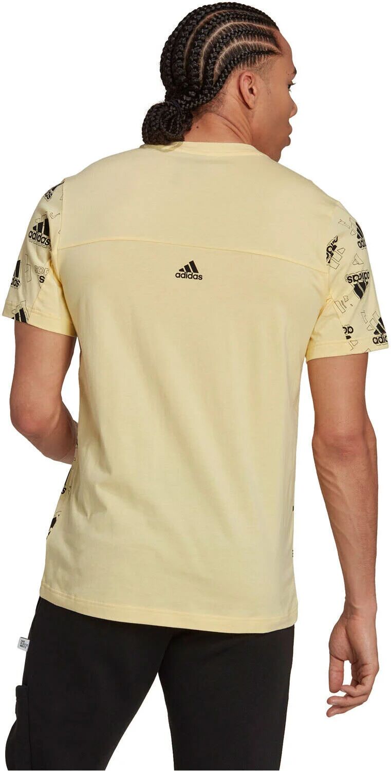 Adidas stadium graphics camiseta manga corta hombre Amarillo (L)