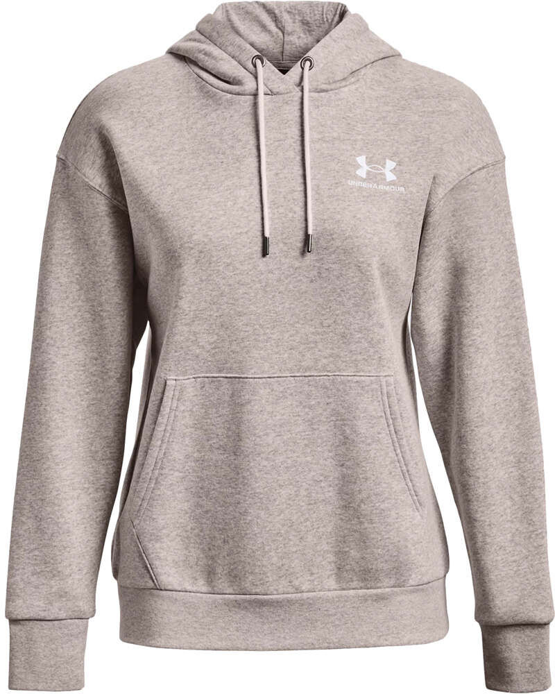 Under Armour essential fleece hoodie sudaderas deportivas mujer Gris (L)