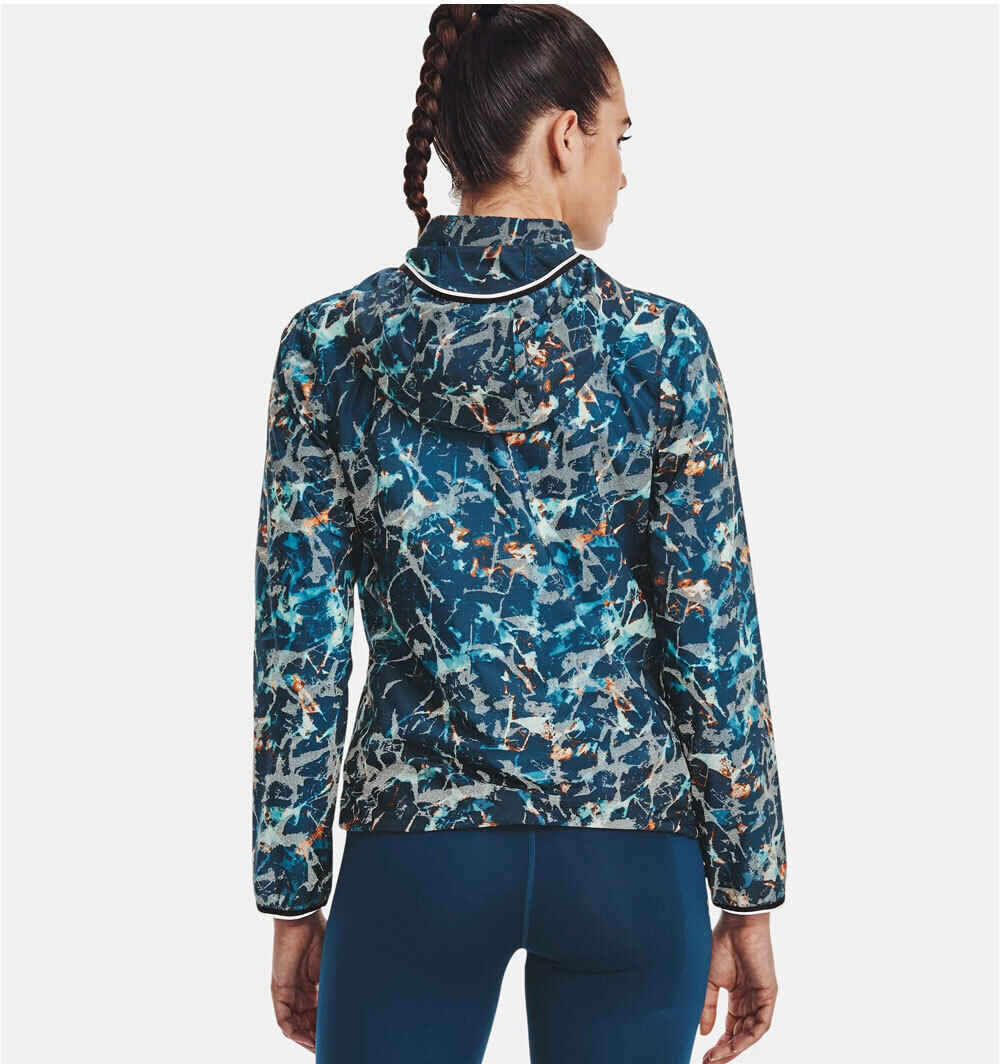 Under Armour ua storm outrun cold jacket CHAQUETA RUNNING MUJER Azul (XL)