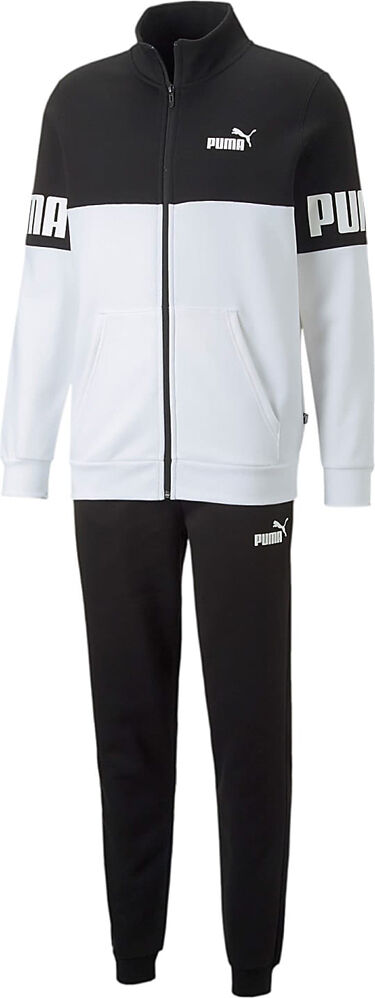 Puma power colorbloc chándal hombre Negro (XL)