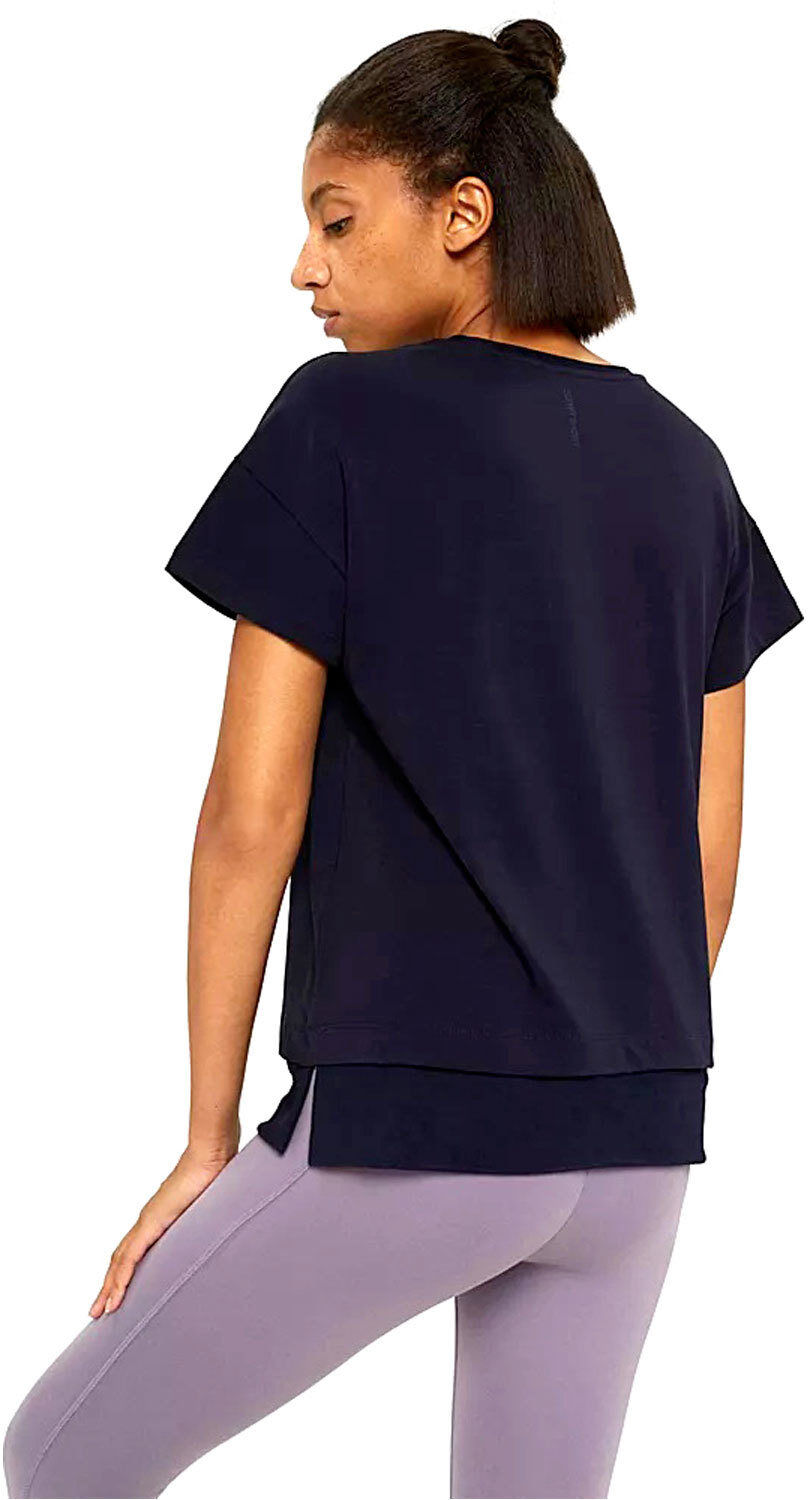 Esprit ts layering camiseta manga corta mujer Marino