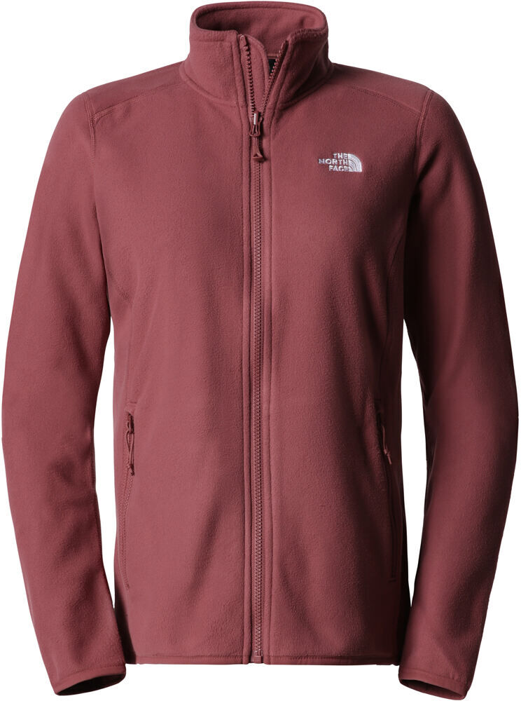 The North Face 100 glacier fz forro polar mujer Granate (XS)