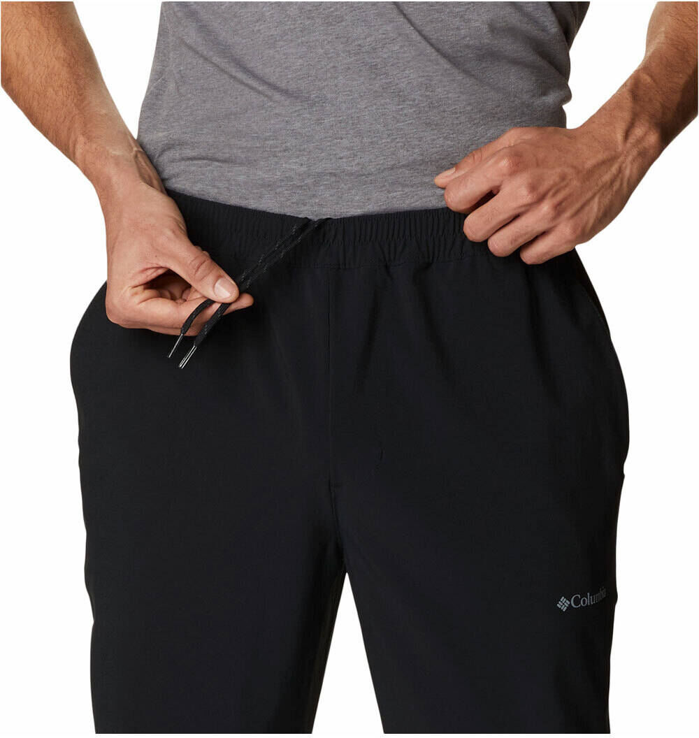 Columbia hike pantalón hombre Negro (XXL)