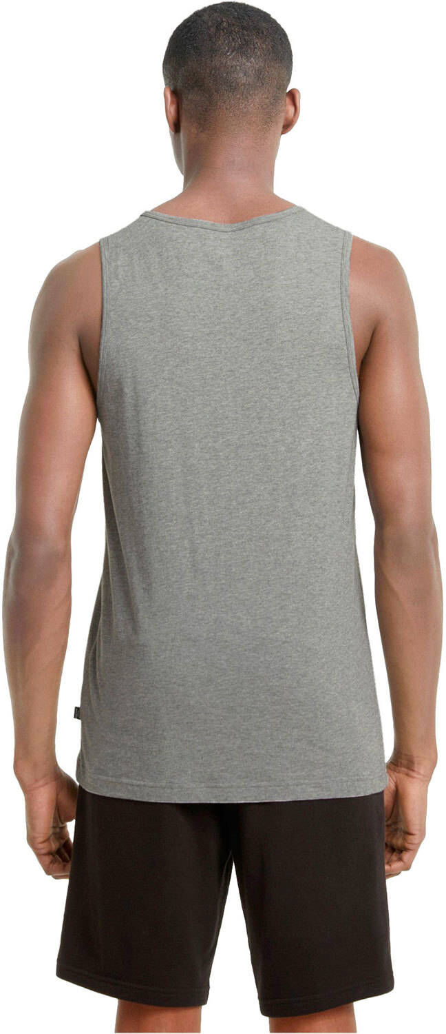 Puma essentials camiseta tirantes hombre Gris (L)