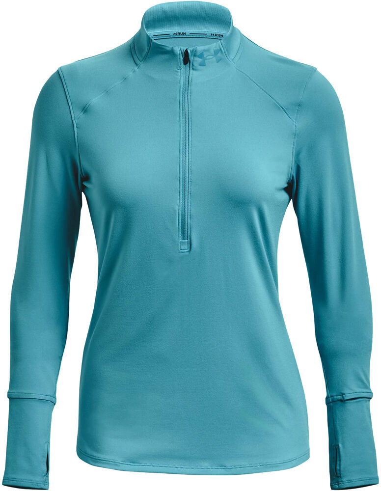 Under Armour qualifier run 20 1/2 zip camiseta técnica manga larga mujer Azul (M)