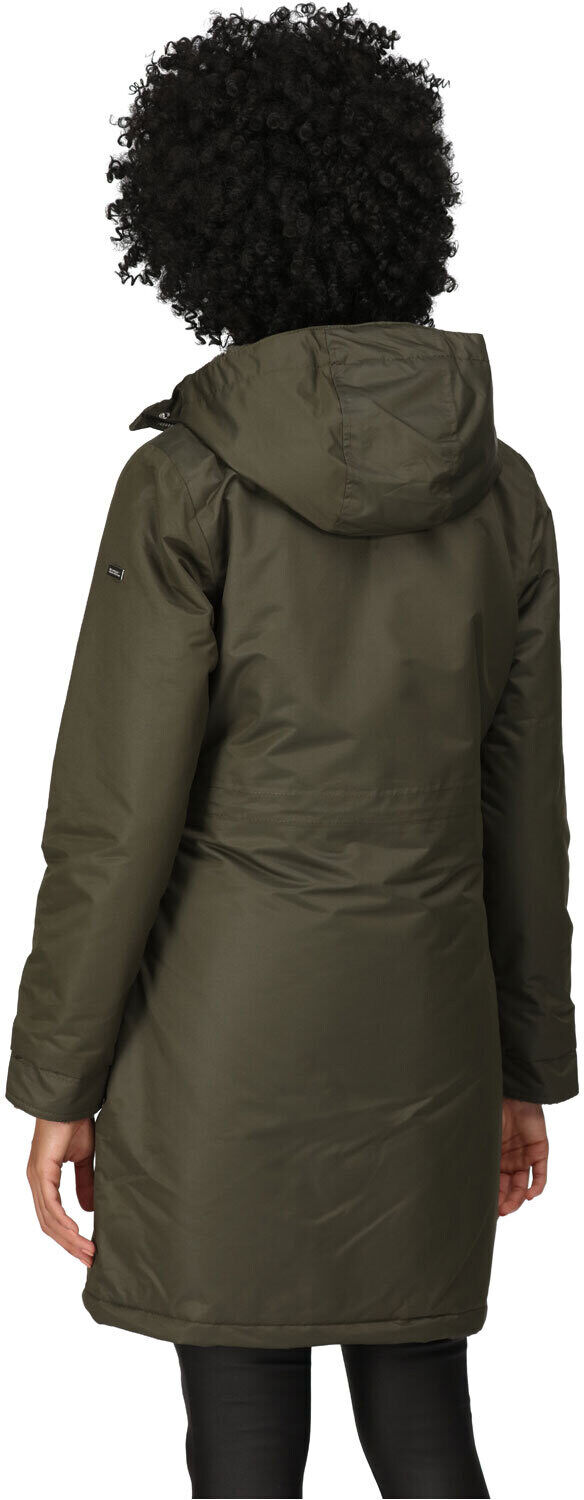 Regatta romine chaqueta impermeable insulada mujer Verde (16)