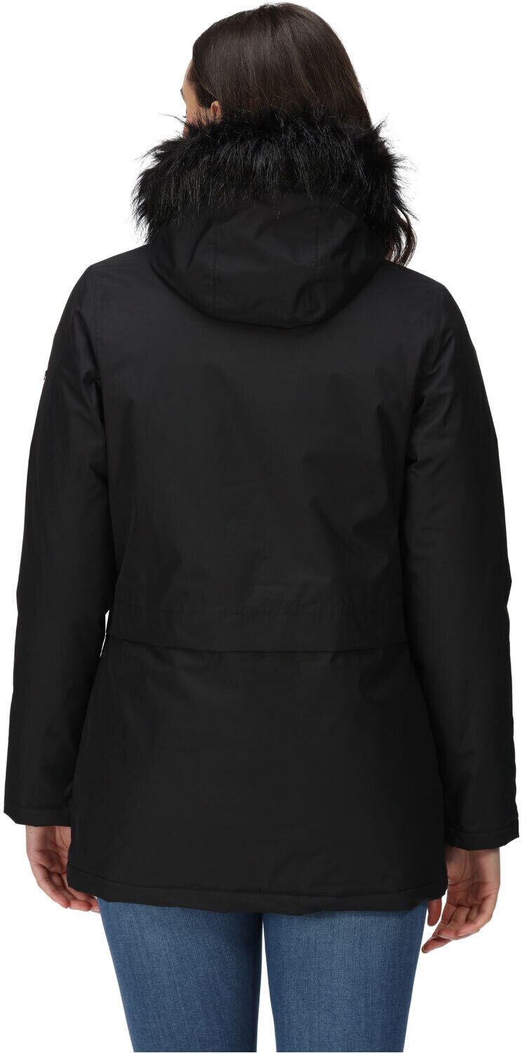 Regatta myla ii chaqueta impermeable insulada mujer Negro (12)