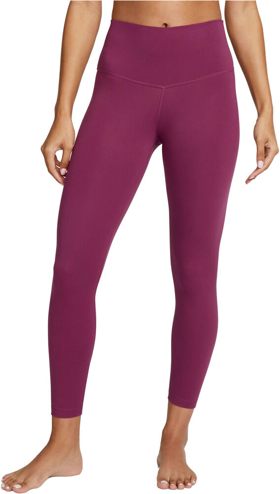 Nike dri-fit yoga 7/8 pantalones y mallas largas fitness mujer Rosa (L)