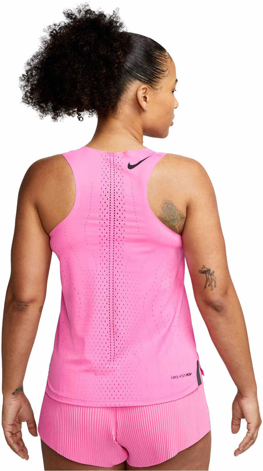 Nike dri-fit adv aeroswift singlet camiseta técnica tirantes mujer Rosa (XL)