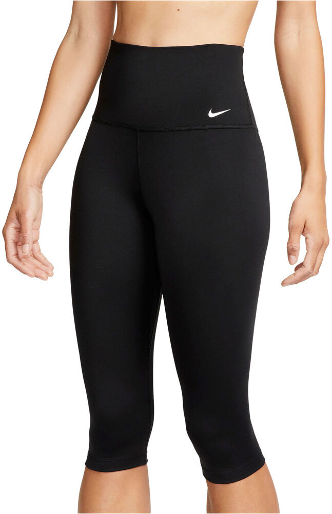 Nike dri-fit one mallas piratas fitness mujer Negro (M)