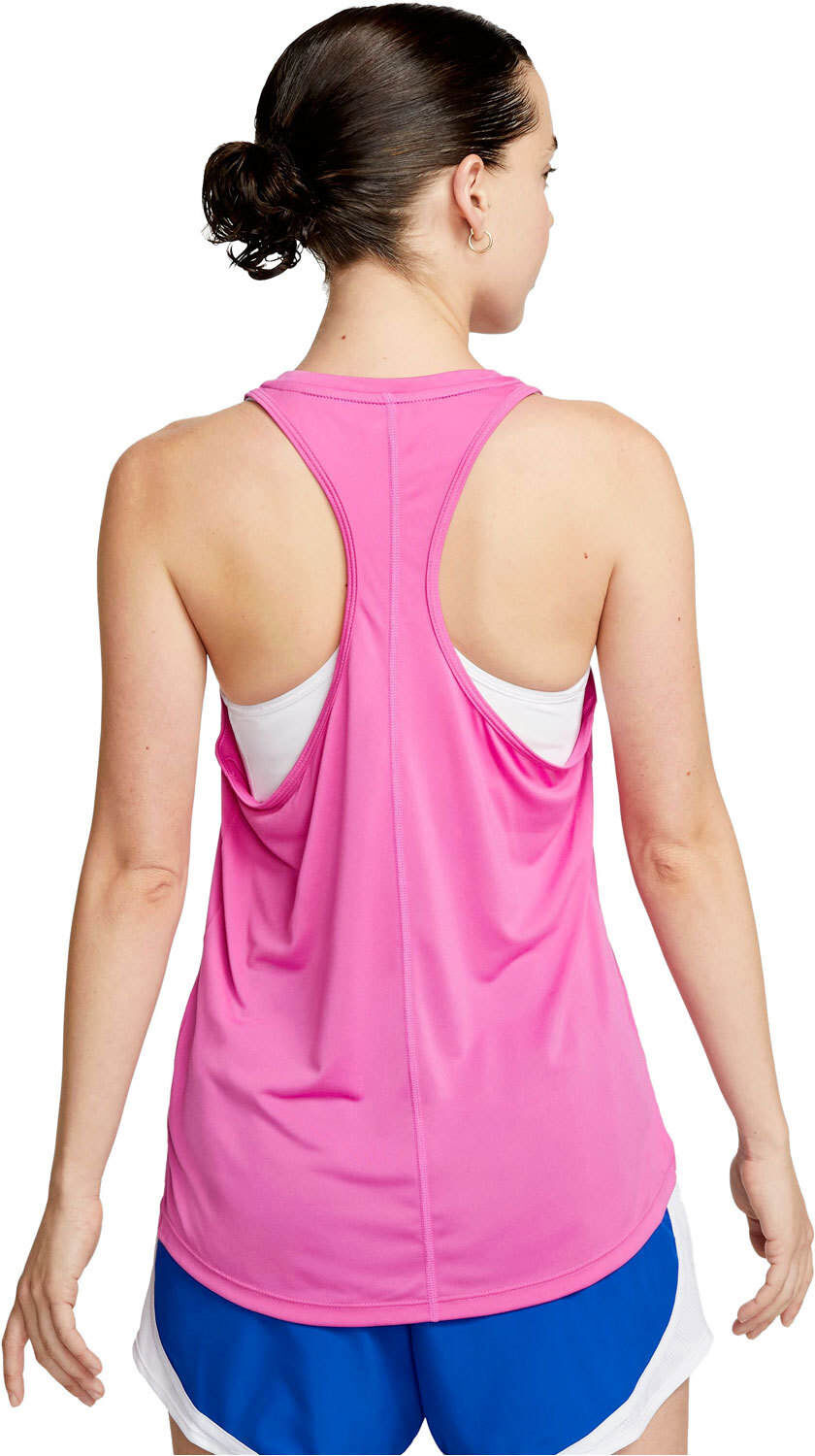 Nike one dri-fit swoosh camiseta técnica tirantes mujer Rosa (L)