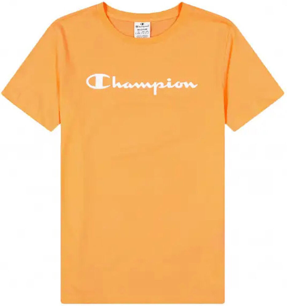 Champion classic crewneck t-shirt camiseta manga corta hombre Naranja (L)