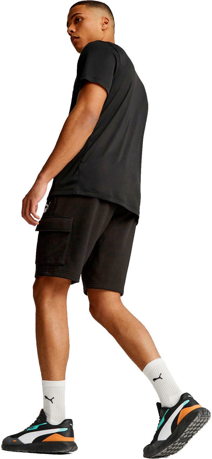 Puma essentials bermudas hombre Negro (XL)