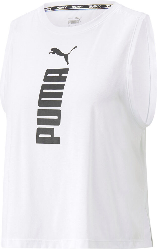 Puma fit tri-blend camiseta tirantes fitness mujer Blanco (S)